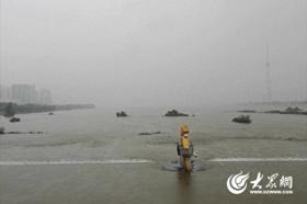 大雨！暴雨！台风“格美”影响临沂，城区暂未出现积水-图1