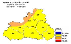 请注意防范！商洛发布山洪及交通灾害气象预警-图2