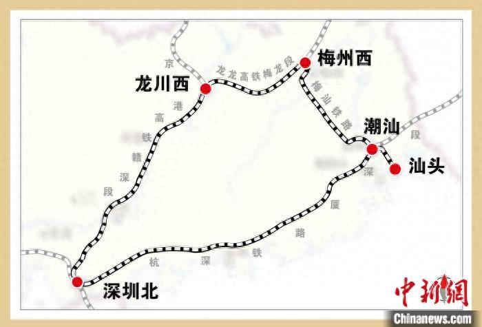 汕头至汕头高铁环线列车9月15日开行