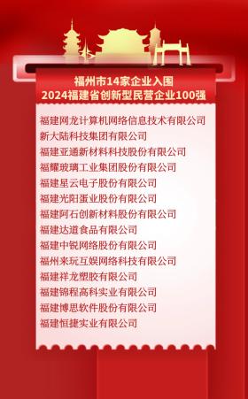 100强发布！福州喜获双第一！-图6